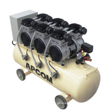 Aircompressor APCOM EX1100*3-120 3.3kw Mute Oil Free Air Compressor With 120L Air Tank 230L 200L 100L air-compressor